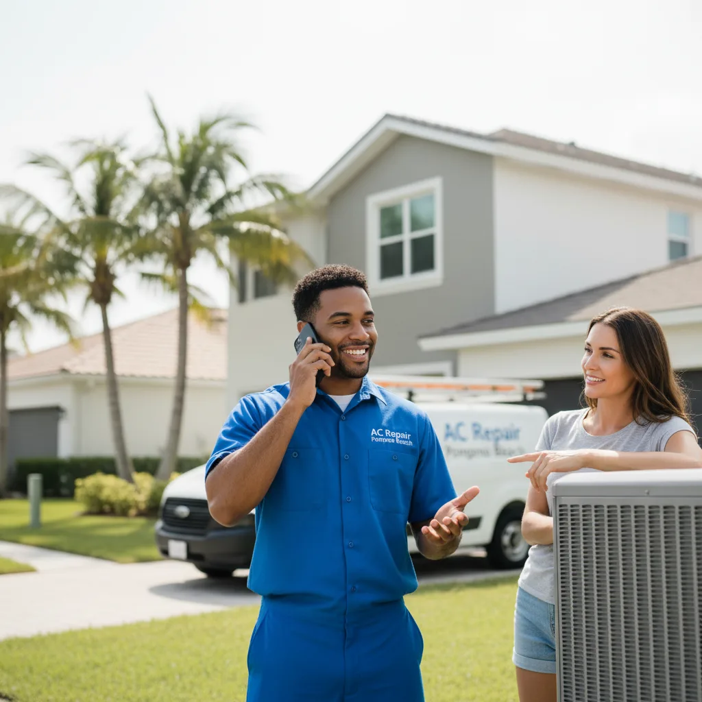 AC Repair Pompano Beach customer support in Uniondale